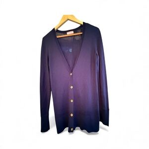 Lilly Pulitzer Navy Blue Cardigan Size Large